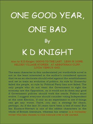 cover image of One Good Year, One Bad